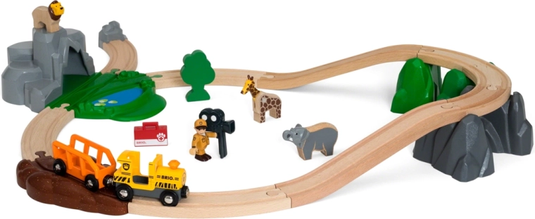 Safari trætogsæt