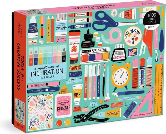 Puzzle Galison Kreative Værktøjer 1000 brikker