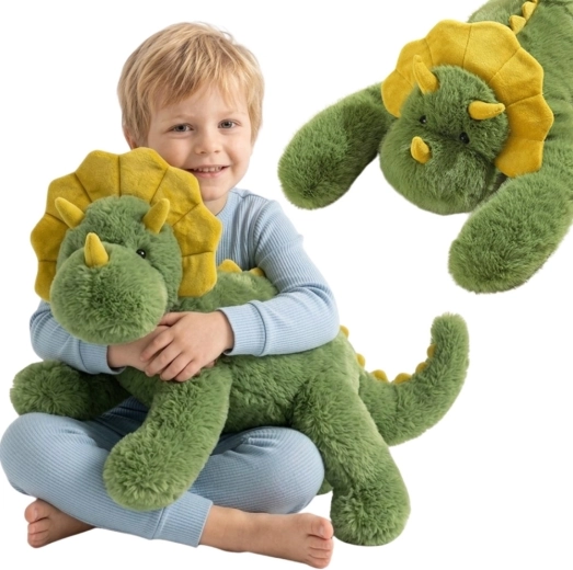 Woopie vægtet plysdinosaur 65 cm 1,5 kg