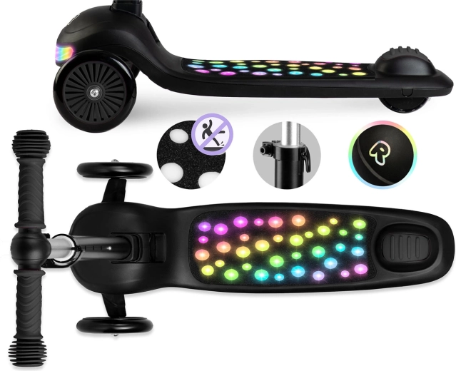 Lysende LED-deck med 6 tilstande