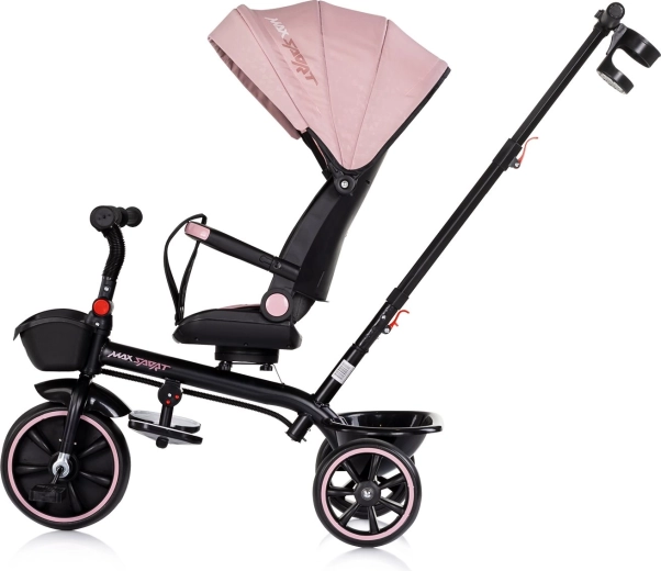 Komfort og beskyttelse med kaleche og sikkerhedssæde