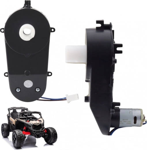 Motor med gearkasse 24V til elektriske køretøjer