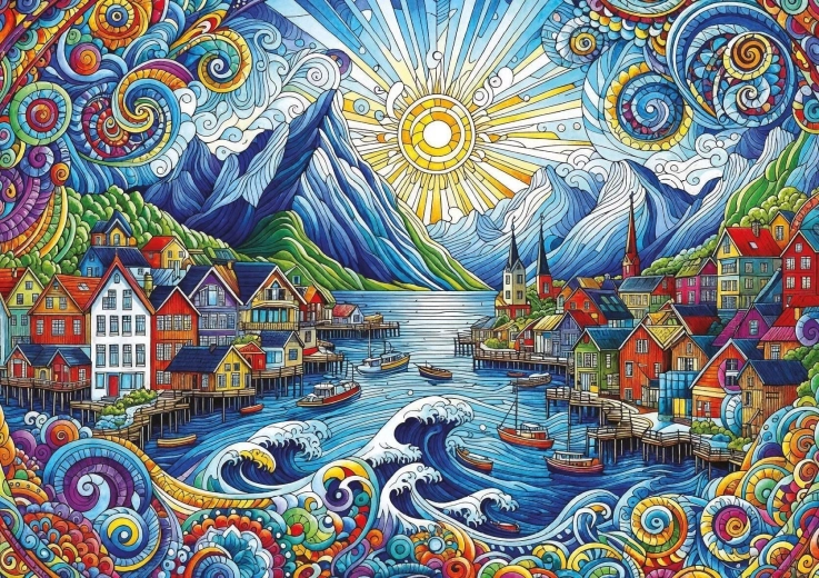 Puzzle Art Puzzle Keltisk vind 1500 brikker