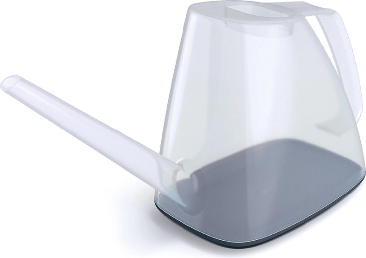 Vandkande Rivo 1,7 l – transparent med antracitlåg