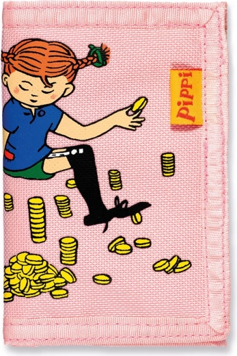 Lyserød Pippi-børnepung