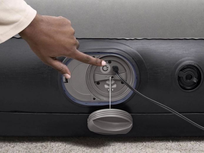 Hurtig oppumpning takket være indbygget USB‑pumpe