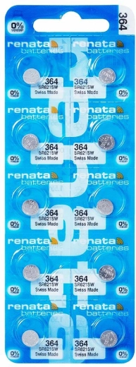 Renata 364 knapcellebatteri 1,55 V (10 stk.)