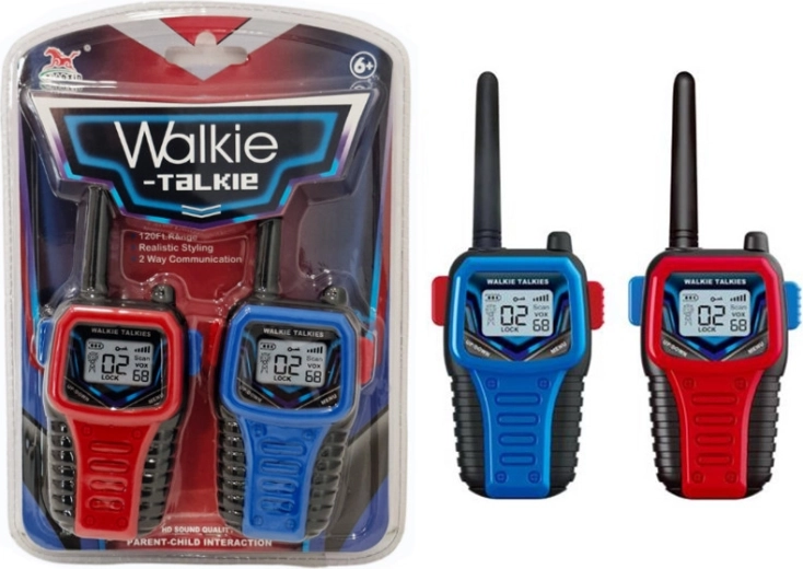 Walkie-talkies til børn – sæt med 2 stk.