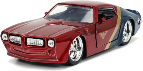 Detaljeret die-cast model af 1972 Pontiac Firebird