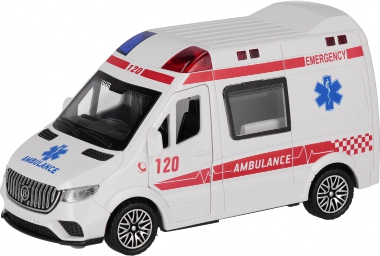 Lys og sirener som i virkeligheden