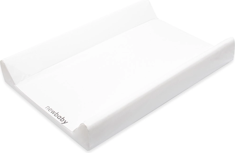 Blød puslepude New Baby Basic hvid 49 × 70 cm