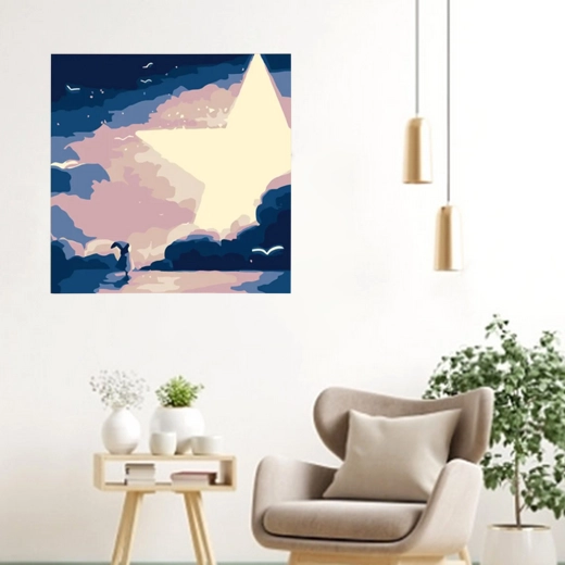 Afslapning og dekoration i ét: stjernemotiv