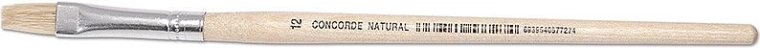 Flad pensel CONCORDE Natural 12