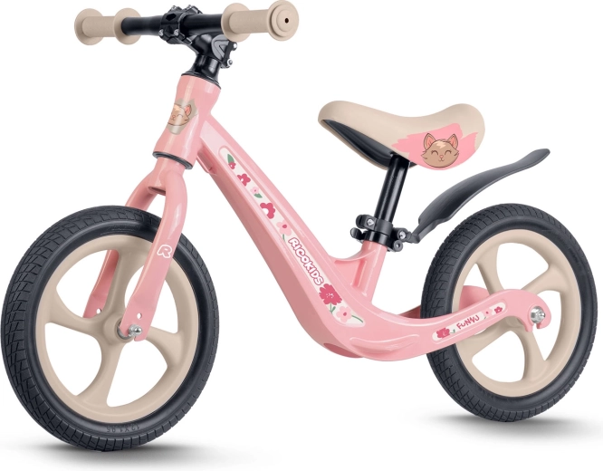 Børne-løbecykel RICOKIDS FUNNU i magnesiumlegering, 12" EVA-hjul