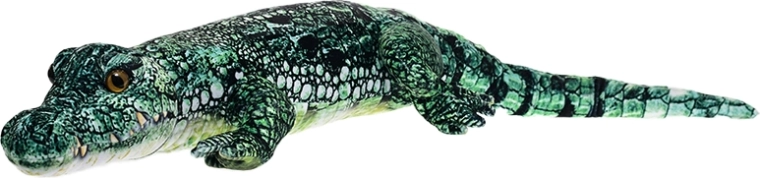 Plysbamse-alligator 95 cm