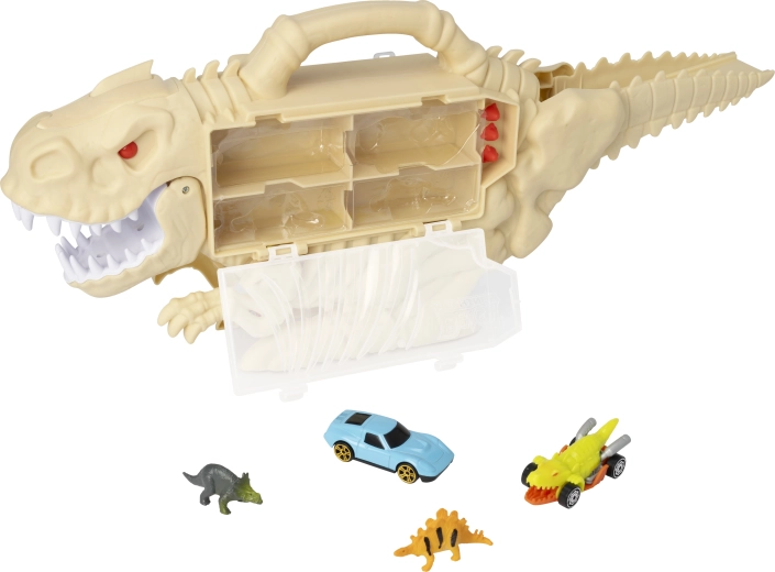 Dinosaurformet opbevaringskuffert
