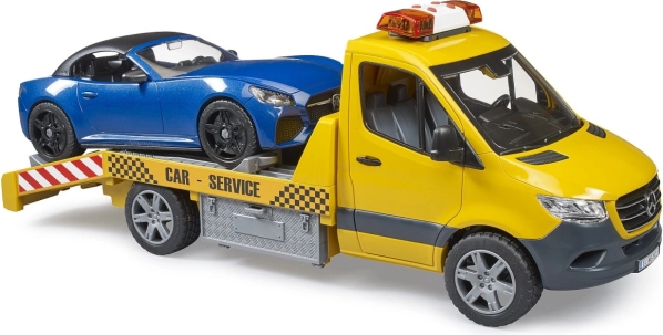 Bruder bugseringsbil Mercedes‑Benz Sprinter med sportsvogn