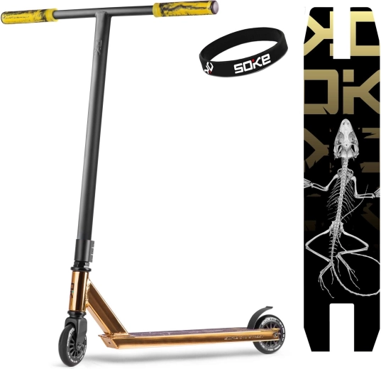 Freestyle-løbehjul Soke EVO street gold