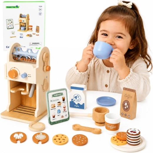 Trækaffemaskine Barista TOOKY TOY