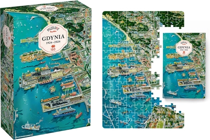 CzuCzu Puzzlove Gdynia 150 brikker