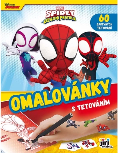 Spidey malebog med tatoveringer