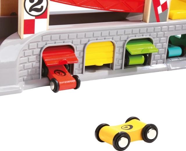 Garager og pitbokse til realistisk leg