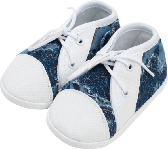 Babyfutter sko sneakers New Baby blå 0–3 måneder
