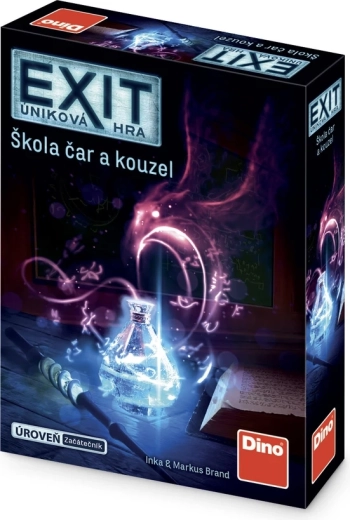 Dino Exit undslipsspil: Skolen for trolddom og magi