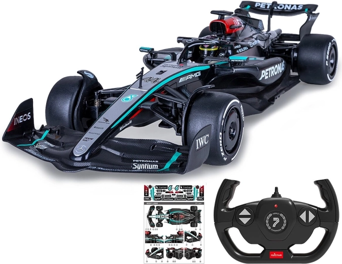 Detaljeret racerbil i monopostdesign