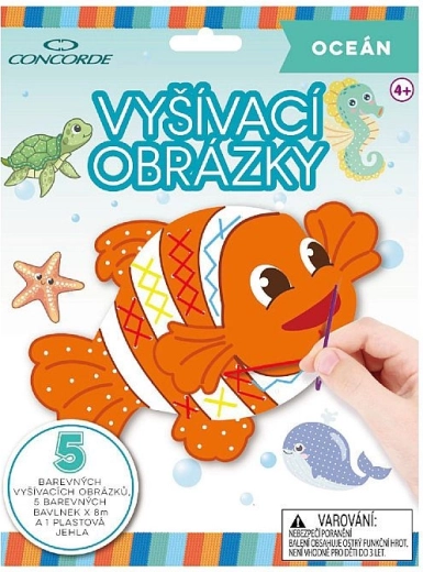 Broderisæt Ocean CONCORDE til børn
