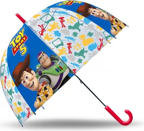 Børne gennemsigtig automatisk paraply Toy Story 46 cm - 1 stk.