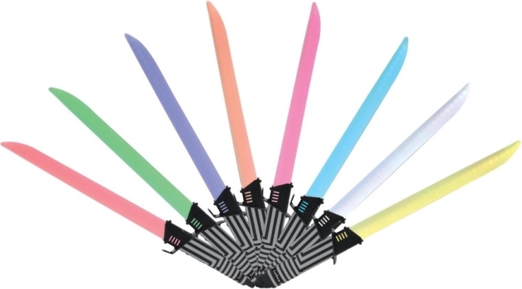 Lexibook lysende lasersværd med lydeffekter, 68 cm, RGB
