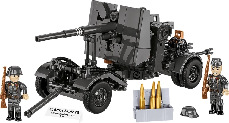 Realistisk model af legenden 8,8 cm FLAK 18