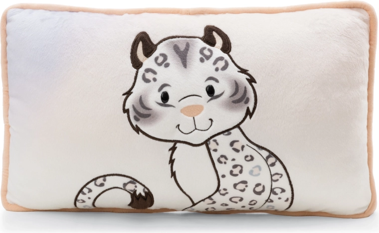 Plyspude sneleoparden Eleni Snowbell 43 × 25 cm
