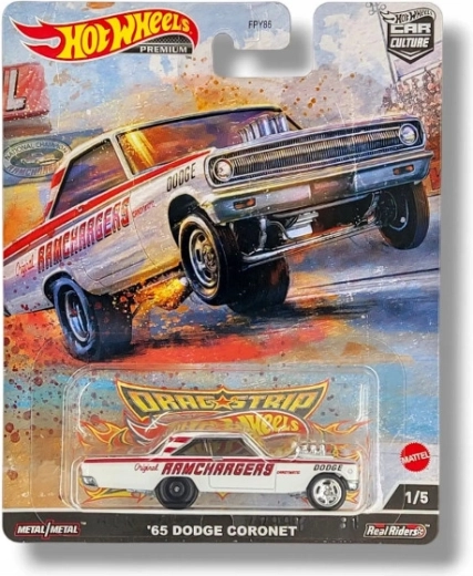 Hot Wheels Premium Dodge Coronet 1965 – metalmodel til samlere