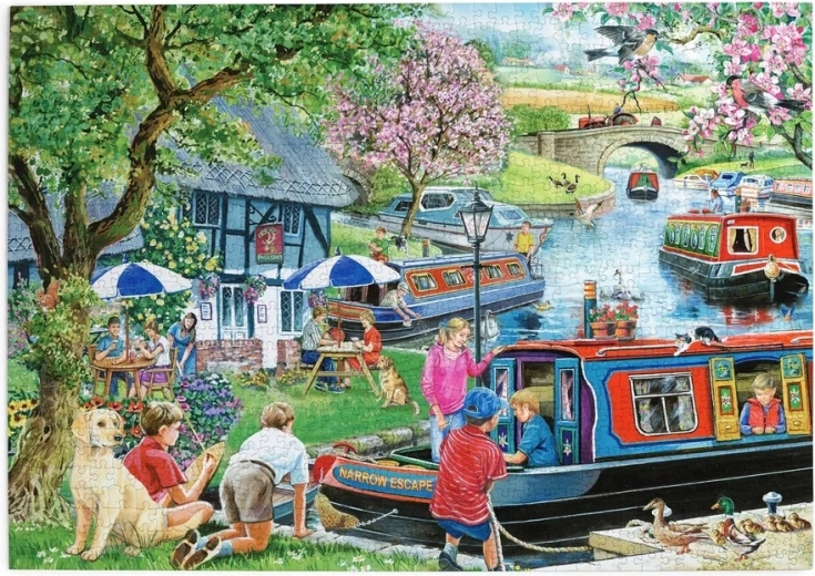 Puzzle House of Puzzles Husbåde 1000 brikker