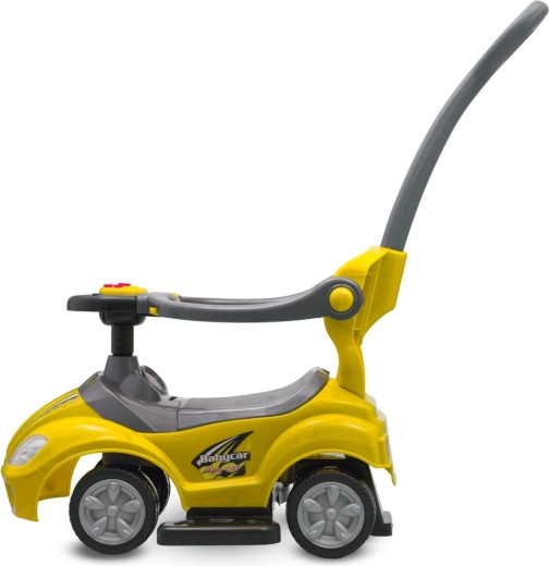 Vokser med barnet: 3-i-1 køretøj, gåvogn og løbecykel