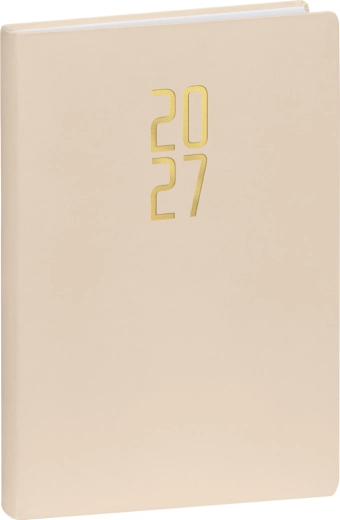 Notique dagbog Ponza 2027 cremefarvet 15 × 21 cm