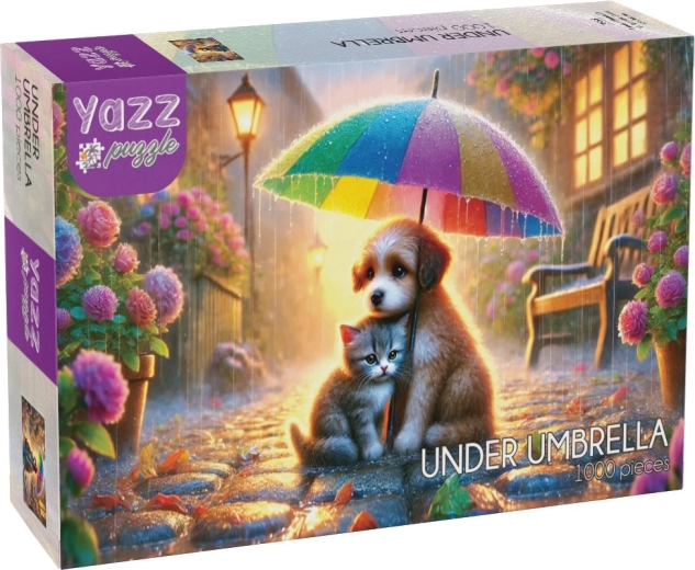 Yazz-puslespil Under paraplyen – 1000 brikker