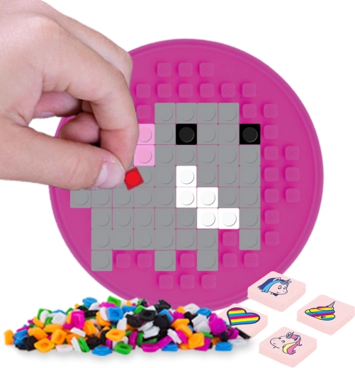 Mosaik af multipixler efter din fantasi