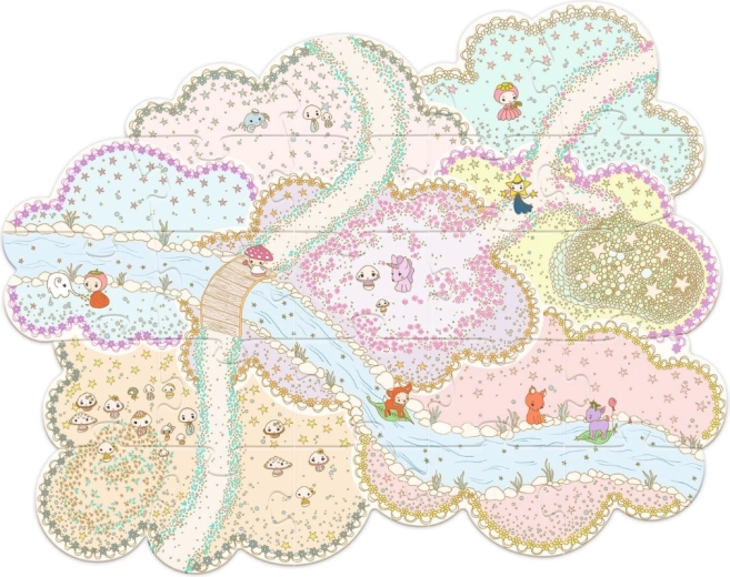 Magisk puslespilsscene fuld af detaljer