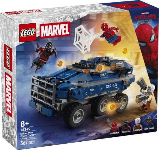 LEGO Marvel Spider-Mans jagt på fangevognen