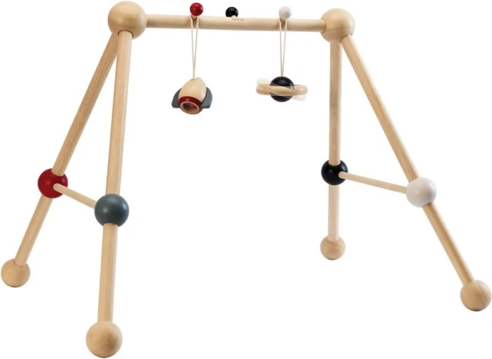 PlanToys aktivitetstativ til babyer – rummet