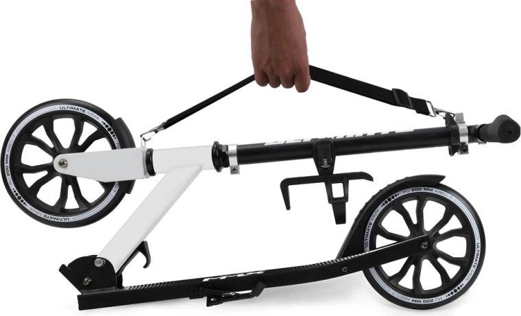 Foldbar konstruktion og rem for nem transport