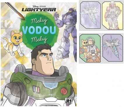 Malerbog Mal med vand Raketák