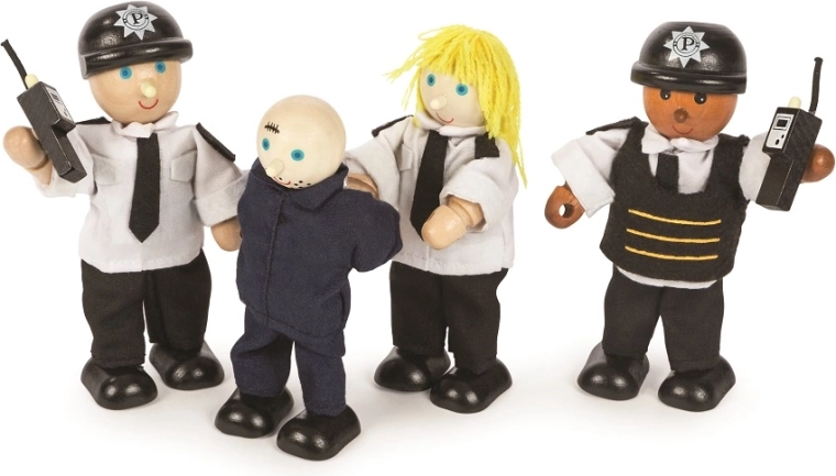 Tidlo politifigurer og tyv