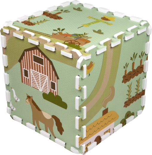 Sammensætning fladt og i 3D-former