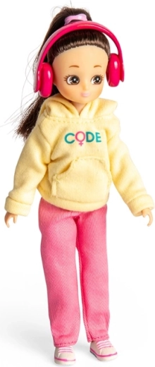 Lottie pigeprogrammør – dukke 19 cm