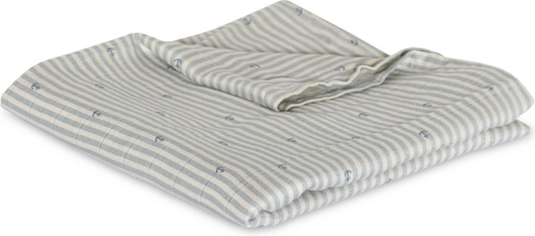 Nuuuroo valentin musselinklude af bambus stripe anchor - 1 stk