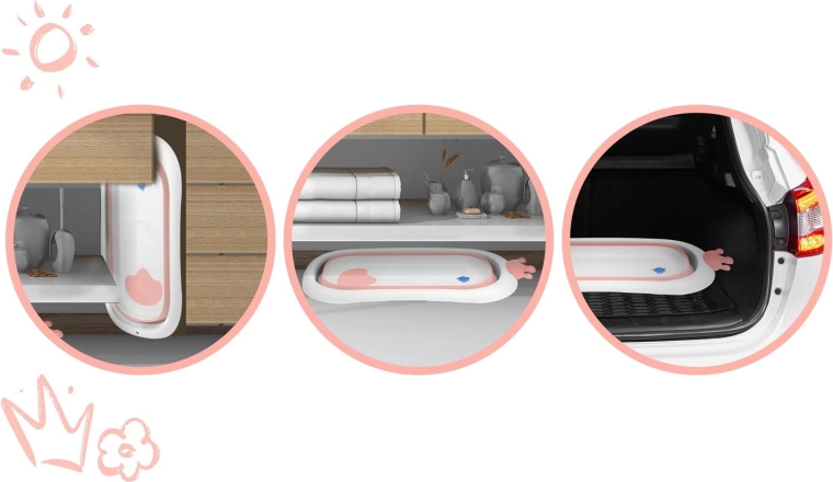 Sammenklappeligt design sparer plads